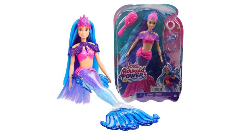 Barbie sirena cheap de juguete