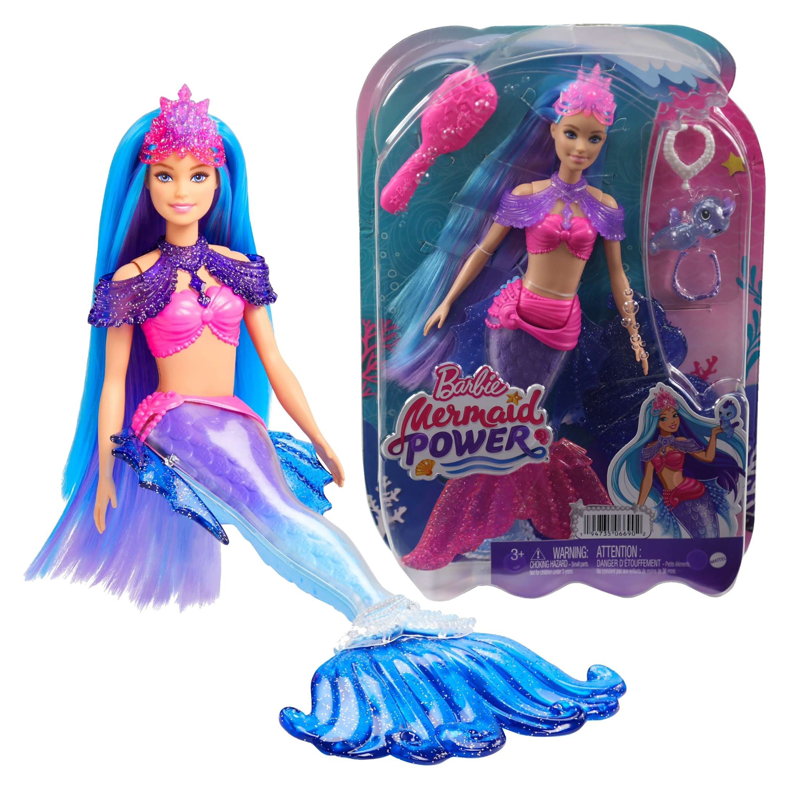 Barbie Sirène Malibu Mermaid Power BARBIE