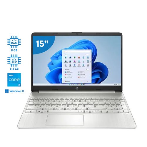 Laptop Hp 15Dy2503 Core i5 8Gb de Ram 512 Disco SSD con windows 11 Home