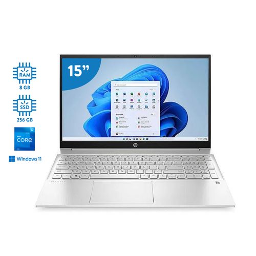 Laptop Hp 15Dy5008 Core i7 8Gb de Ram 256gb Disco SSD con Windows 11 Home