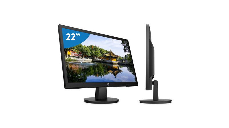 Monitor Hp 22 Fhd 1920 X 1080 Hdmi Vga Ips Negro – Acosa Honduras