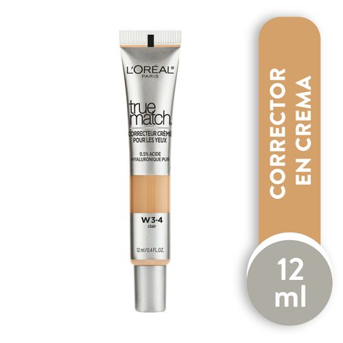 Corrector en crema L’oréal paris true match light w3-4