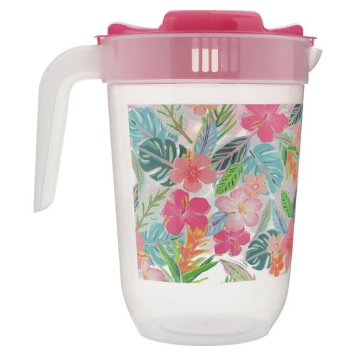 Pichel Plástico Mainstays Decorado Tapa 3.7lt