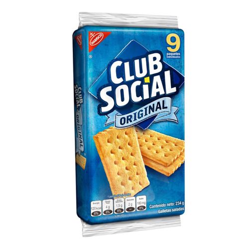 Galleta  Marca Club Social Original Saladas - 234g