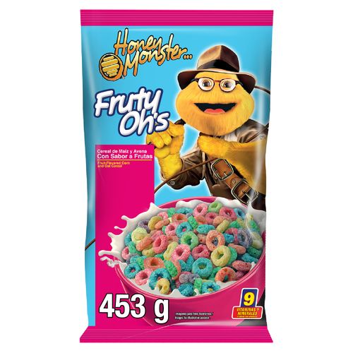 Cereal Quaker De Maiz Fruty Ohs  - 482gr
