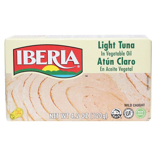 Atun Marca Iberia en Aceite Vegetal - 120gr