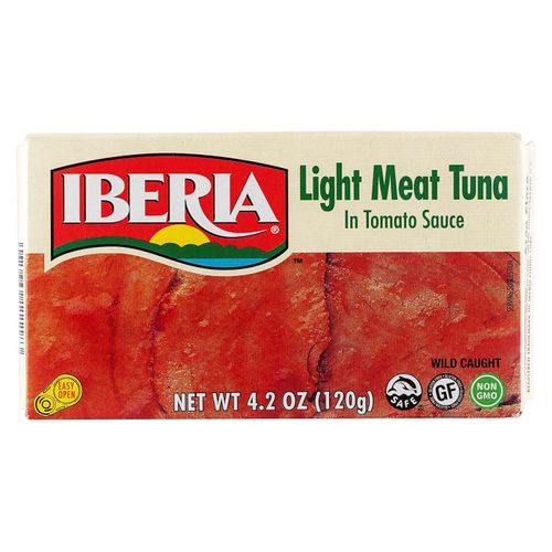 Atun En Salsa Marca Iberia de Tomate 120gr
