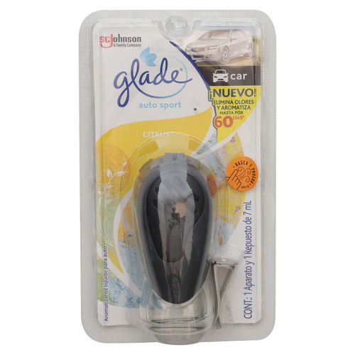 Aromatizante Para Autosport Glade  Citrus Aparato