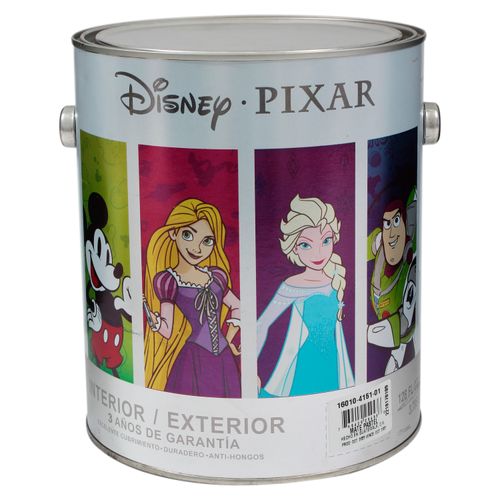 Pintura Látex Colorplace Disney Mate Pastel. 3 Años De Garantía - 1 Galón