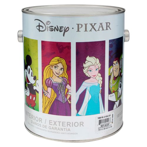 Pintura Látex Colorplace Disney Mate Accent. 3 Años De Garantía - 1 Galón