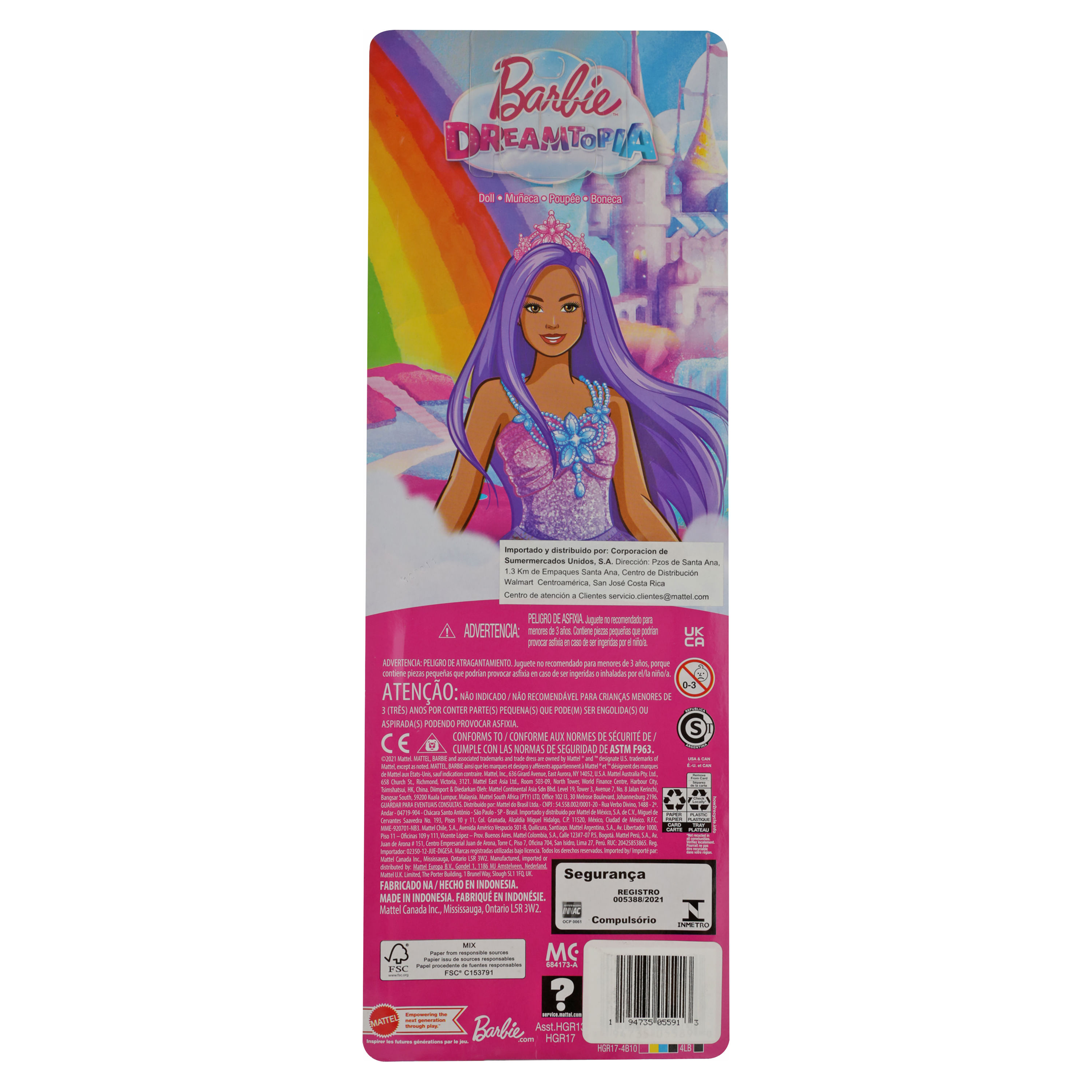 Barbie Pegatinas de princesas modernas - Premios y regalos - 100 por paquete