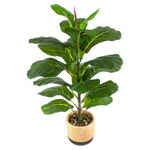 Planta artificial marca Mainstays Green con maceta