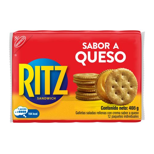 Galleta Ritz Sabor A Queso - 408g