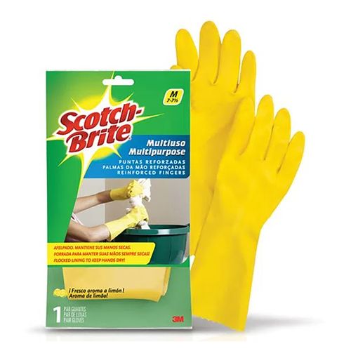 Guante Mediano Scotch Brite Multiuso- 1 Unidad