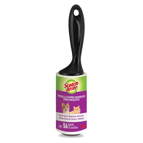 Rodillo Quitapelusa Scotch-Brite® Para Mascota 56 Hojas -1 Unidad