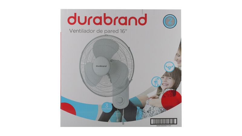 Comprar Ventilador De Pared Durabrand 16 Pulgadas