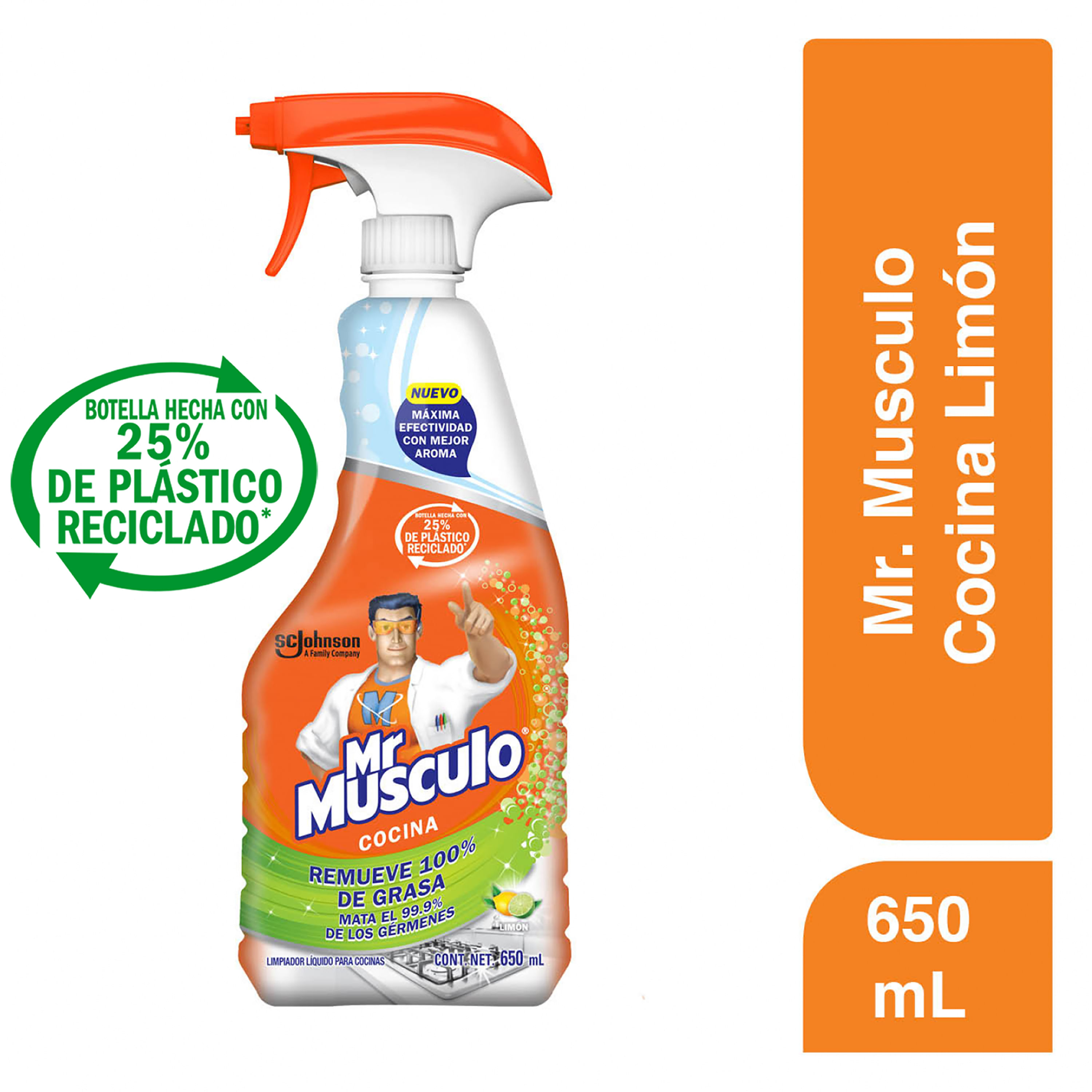 Comprar Limpiador Mr Musculo Cocina Limon Trig -650ml