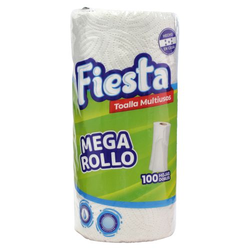 Toalla Multiuso Fiesta 3 Rollos 180Hd