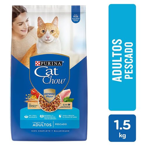 Alimento Gato Adulto Purina Cat Chow Pescado -1.5kg