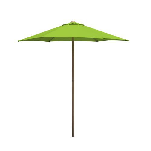 Mainstays Sombrilla Verde Sencilla 210Cm