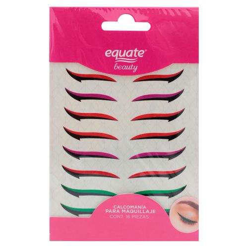 Maquillaje de Tatuaje Marca Equate Para Delineador Ojos 16 unidades