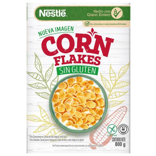 Cereal Nestle Corn Flakes Sin Gluten Bolsa- 800gr