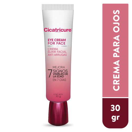 Crema para ojos Cicatricure para rostro Elixir Facial -30 g