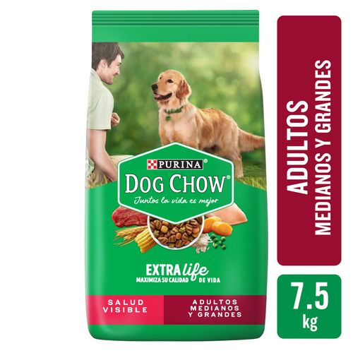 Alimento Perro Adulto Purina Dog Chow Medianos y Grandes 7.5kg