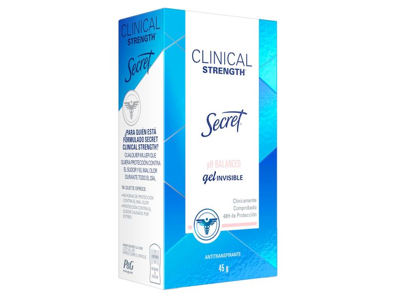 Antitranspirante-marca-Secret-Clinical-Strength-Ph-Balanced-Gel-Invisible-45-g-2-24199