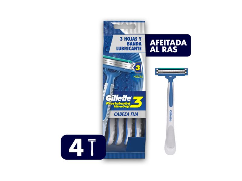 Rasuradora-Desechable-marca-Gillete-Prestobarba-Ultragrip3-4-Uds-1-11128