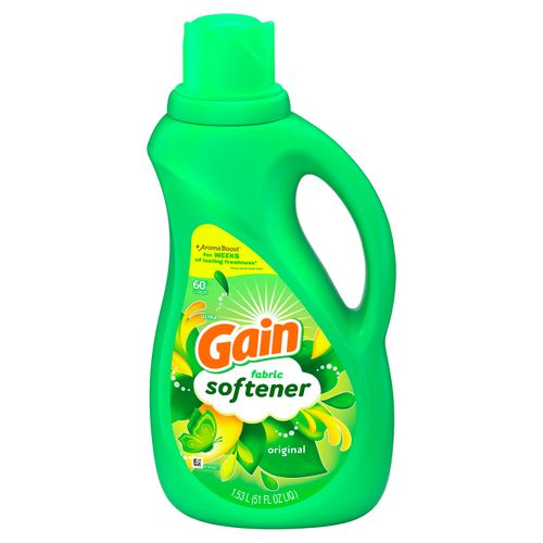 Suavizante Líquido Para Ropa Gain Con Aroma Original - 1.53Lt