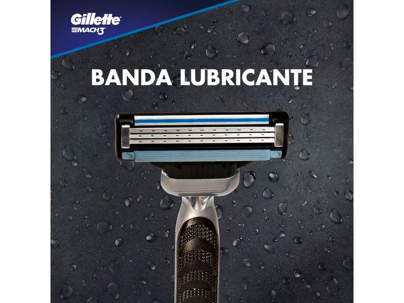 Kit-M-quina-Para-Afeitar-Recargable-Gillette-Mach3-1-Unidad-Repuestos-2-Unidades-6-13050