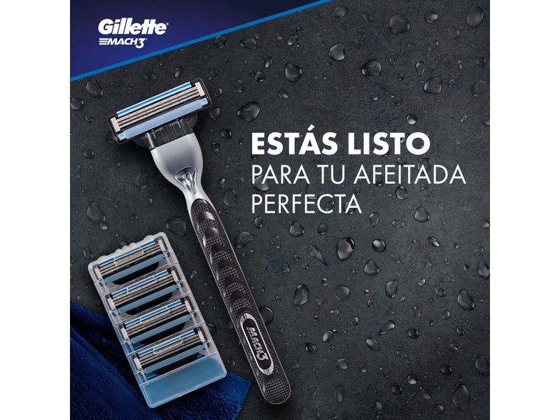 Kit-M-quina-Para-Afeitar-Recargable-Gillette-Mach3-1-Unidad-Repuestos-2-Unidades-7-13050