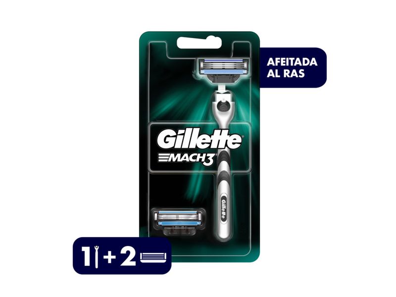 Kit-M-quina-Para-Afeitar-Recargable-Gillette-Mach3-1-Unidad-Repuestos-2-Unidades-1-13050