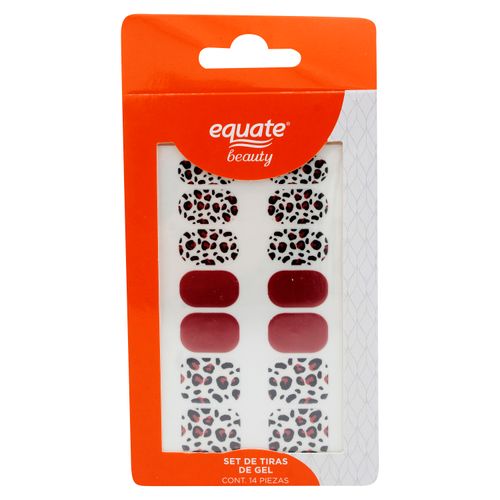 Tiras de Uñas de Gel Marca Equate 10 piezas 46