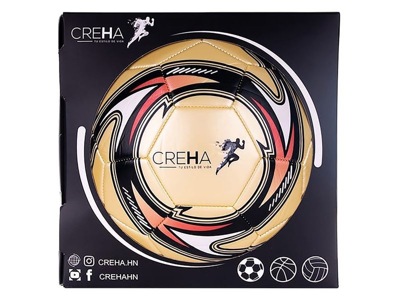 Balon-De-Futbol-Creha-No5-Dorado-C-Negro-2-14389