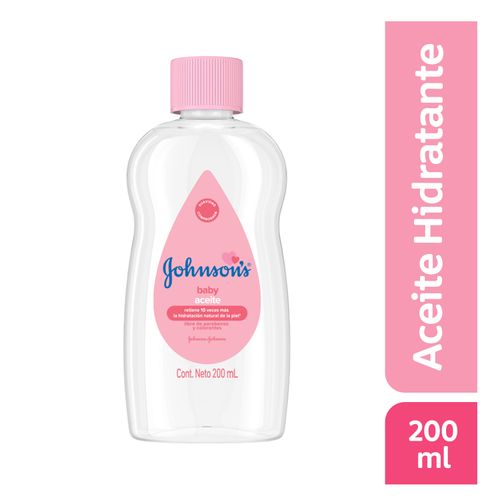 Aceite para bebé Johnson's Original -200 ml