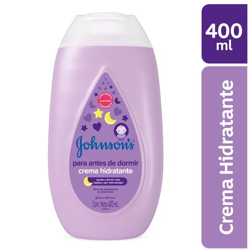 Crema Bebe Johnson Antes Dormir 400Ml