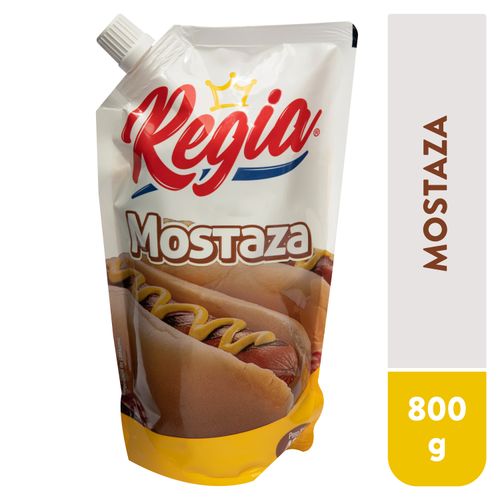 Mostaza Regia Doy Pack 400Gramos