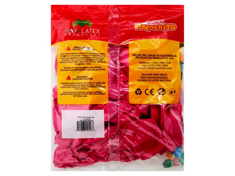 Globo-Palmerito-Fucsia-Estandar-No9-50U-2-22961