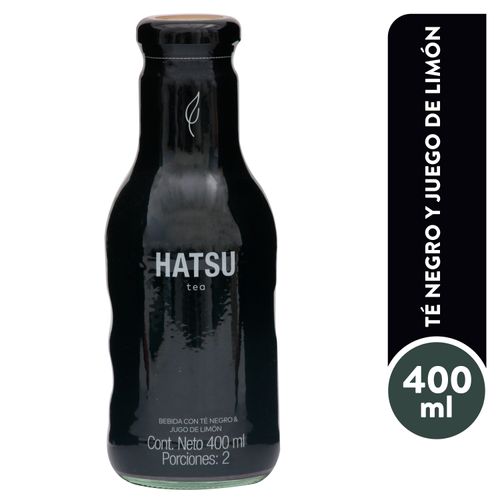 Te Frio Hatsu Negro Y Limonada- 400ml