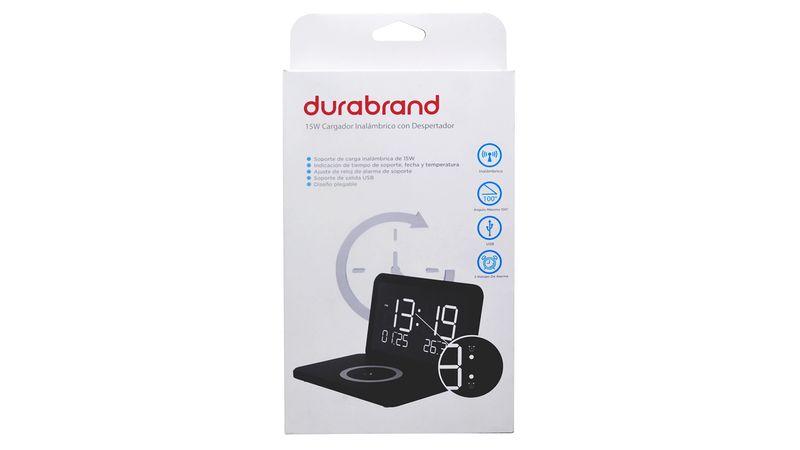 Comprar Reloj Durabrand con Cargador Inalambrico 15w - Und
