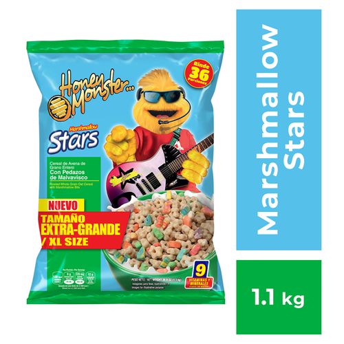 Cereal Quaker marshmallows stars - 1.1 kg