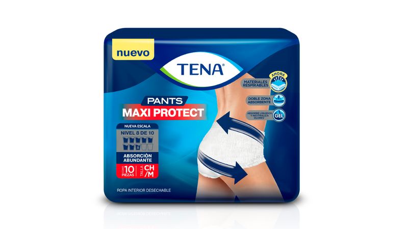 Comprar Pañales Para Adulto Tena Slip Maxi Protect Talla: CH/M - 20Uds