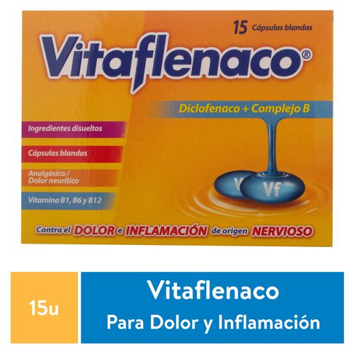 Vitaflenaco 15 Capsulas