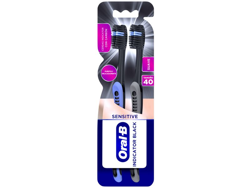 Cepillo-Dental-Marca-Oral-B-Indicator-Black-Charcoal-Suave-2Uds-2-30565