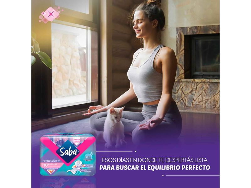 Toallas-Sanitarias-Marca-Saba-M-s-Protecci-n-V-Regulares-Flujo-S-per-Abundante-Con-Alas-10Uds-2-32143