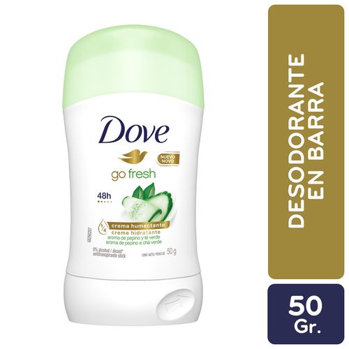 Desodorante Dove Para Dama Pepino Y Té Verde Barra - 50g