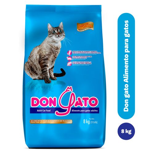 Alimento Don Gato Para Gato Adulto - 8kg