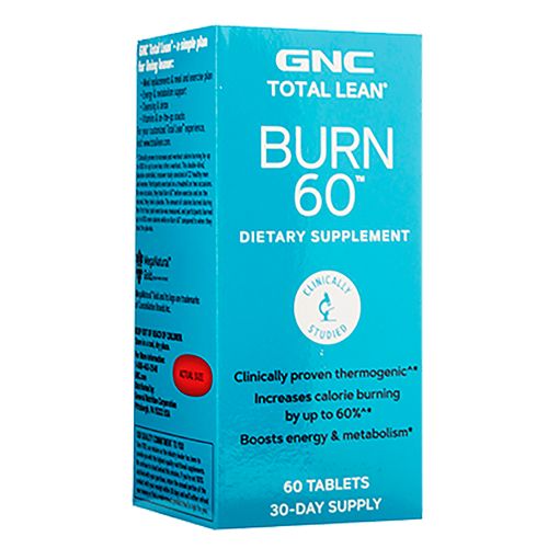 Suplemente Dietetico Gnc Total Lean Burn - 60 Tabletas